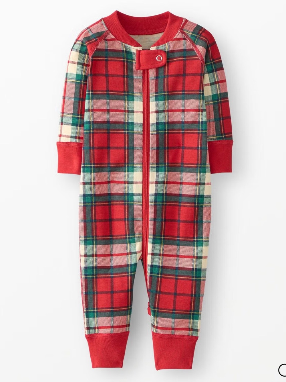 NWT Holiday HannaJams™ Sleeper in Red Holiday Plaid